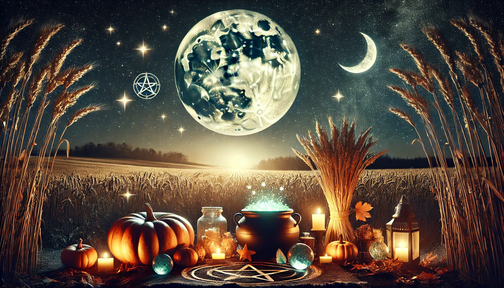 Witches and the Full Moon: The Magical Power of October’s Harvest Moon