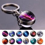 Galaxy & Planet Keychain - Wicked Mystics