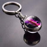 Galaxy & Planet Keychain - Wicked Mystics