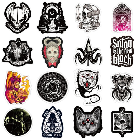 Gothic Horror Stickers | Wicked Mystics